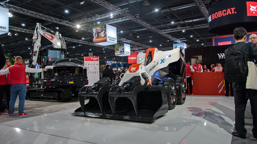 Bobcat debuts electric telehandler concept at INTERMAT 2024, proving sustainability and performance can go hand in hand